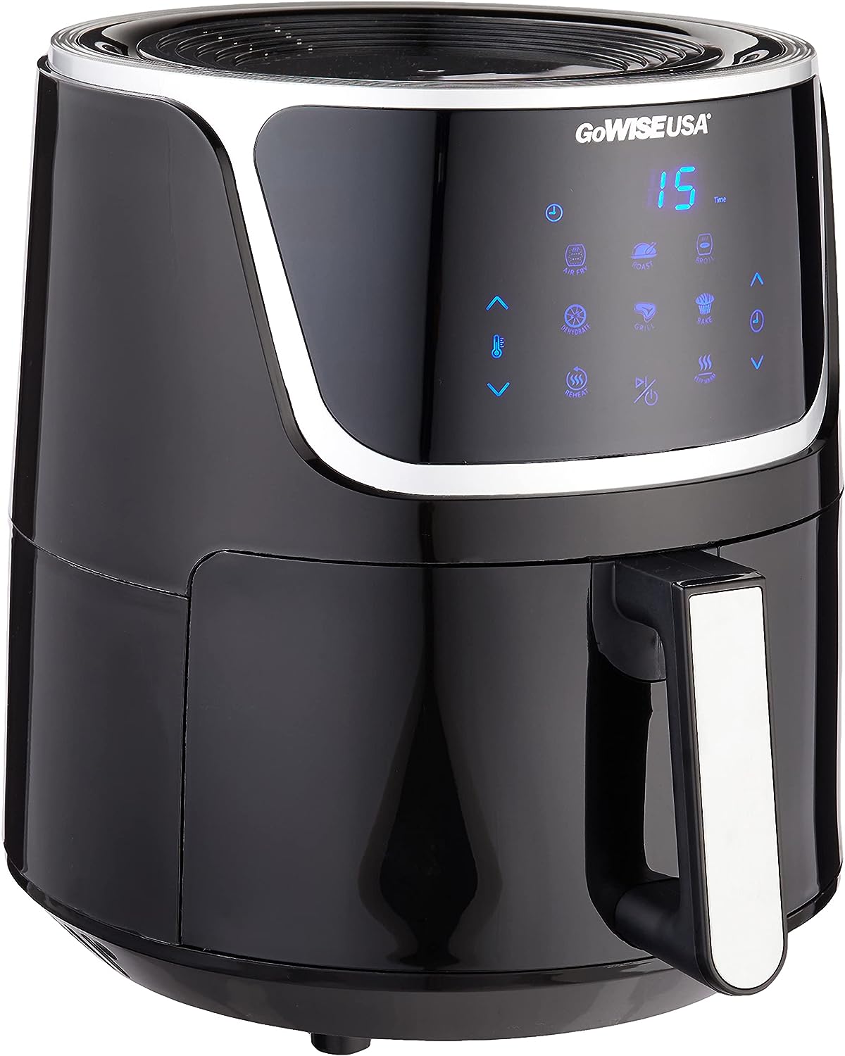 GoWISE USA GW22956 7-Quart Electric Air Fryer with Dehydrator & 3 Stackable Racks