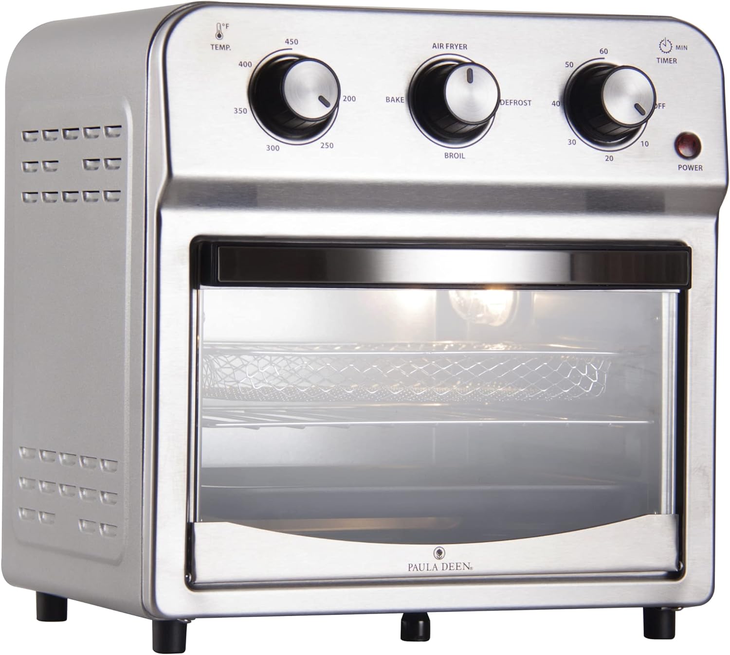 Paula Deen 12.6 Quart Convection Air Fryer Oven - Silver