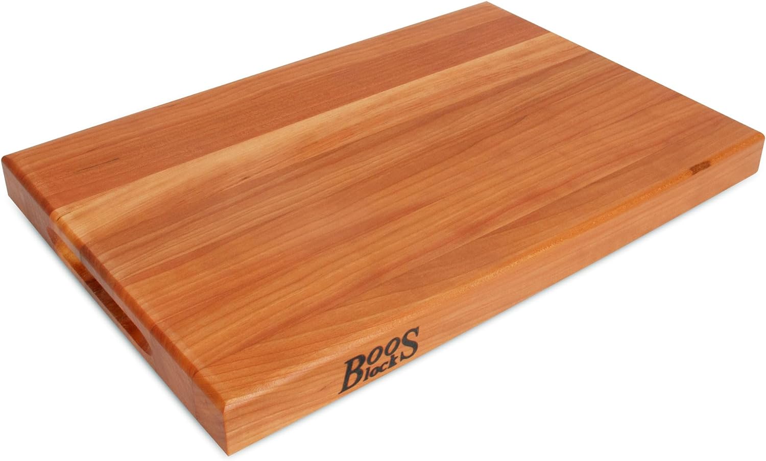 John Boos Cherry Wood Cutting Board for Kitchen Prep