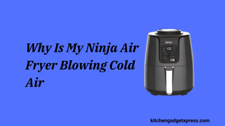 Why Is My Ninja Air Fryer Blowing Cold Air? Here’s Quick Fix